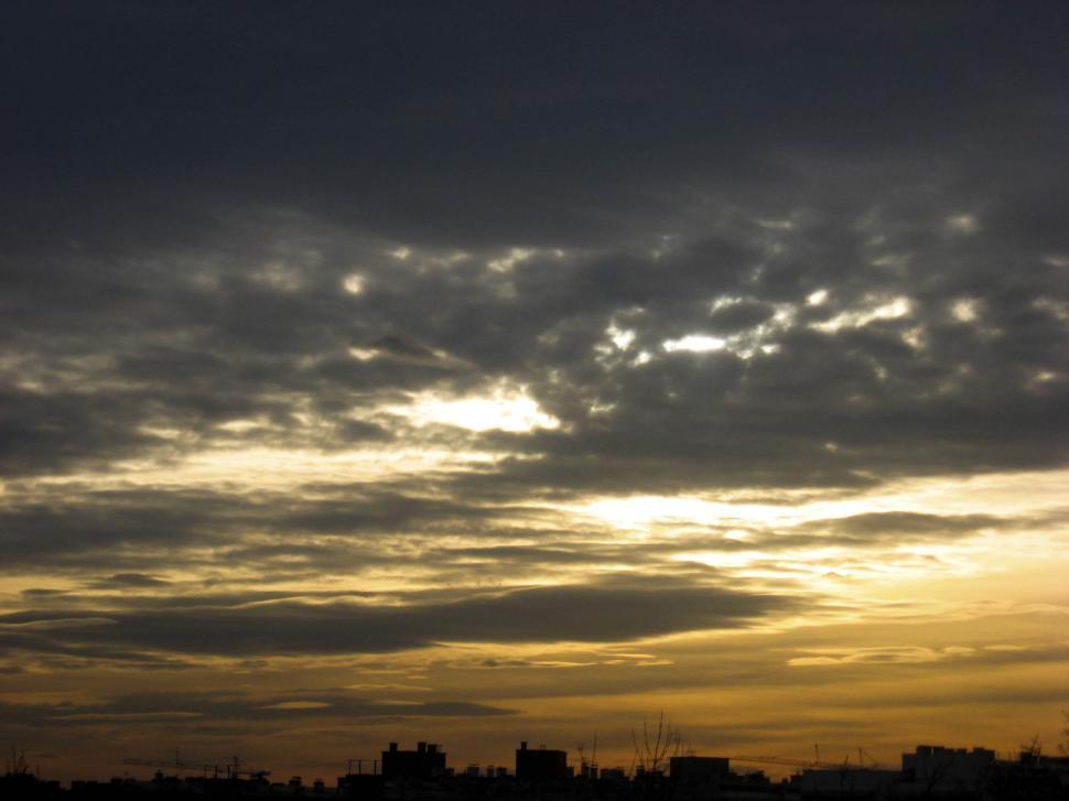 Free Image of colorful sky 