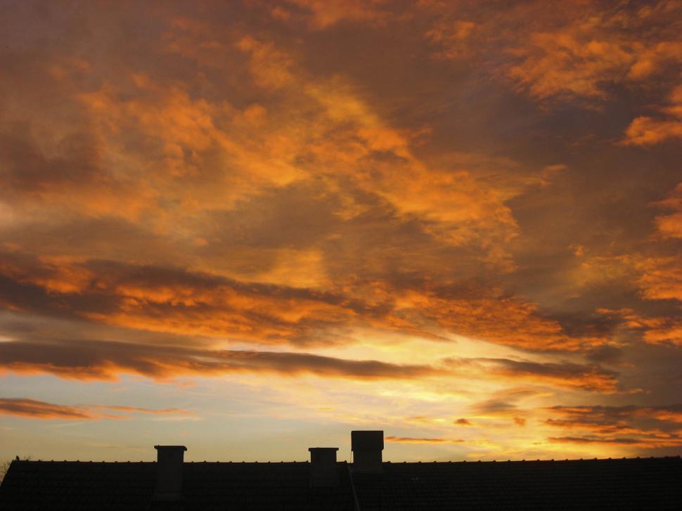 Free Image of more colorful sky 