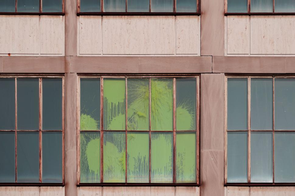 Free Image of Modern Office Building With Numerous Windows 