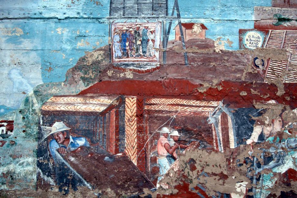 Free Image of Outdoor mural 
