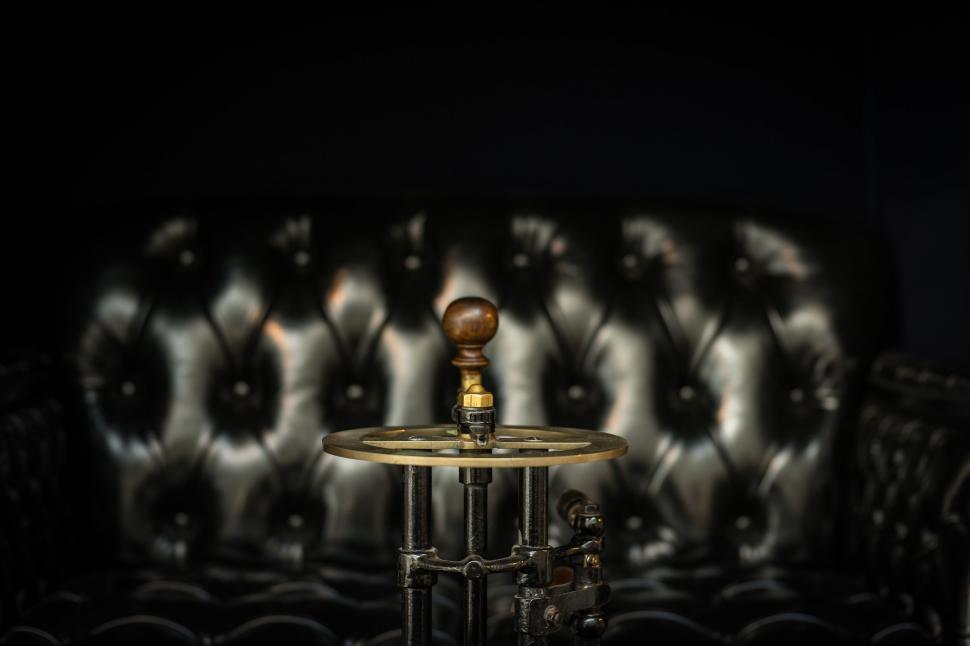 Free Image of Table With Microphone for Recording 