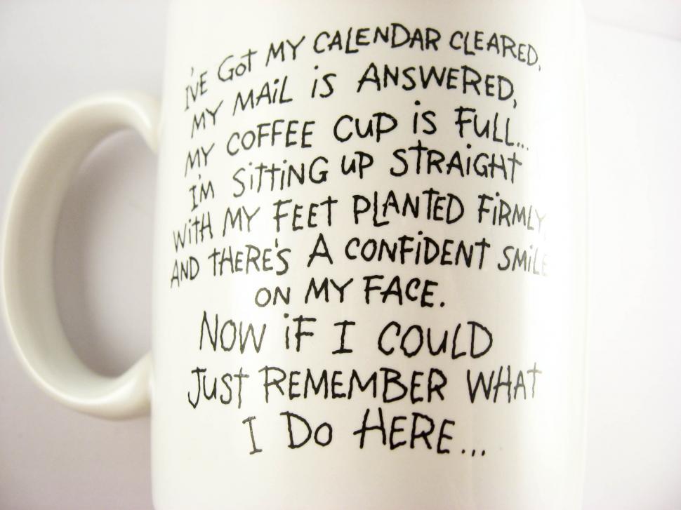 Free Image of funny mug 
