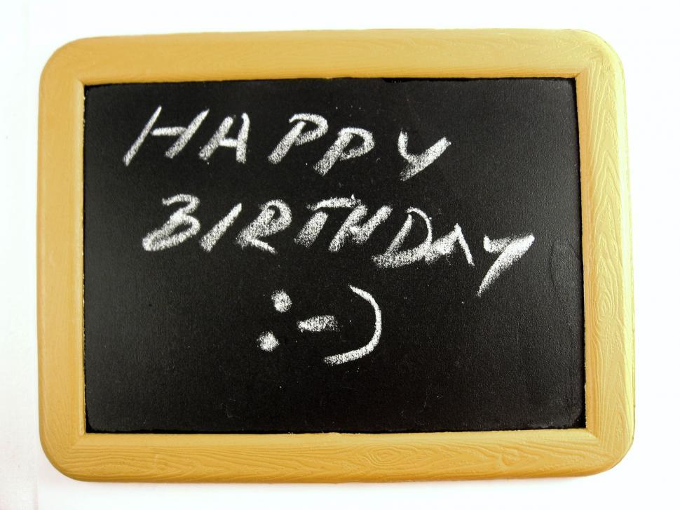Free Image of happy birthday card 