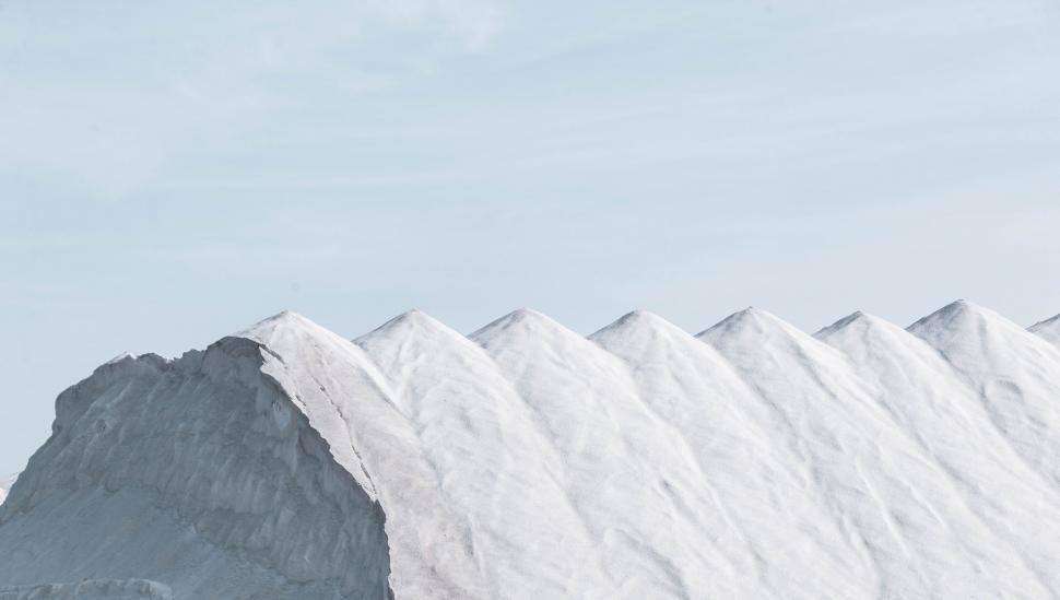Free Image of Man Flying Through Air on Snowboard 