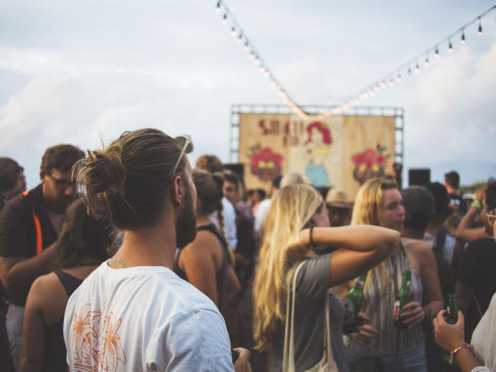 Free Image of Group of People Standing in Circle 