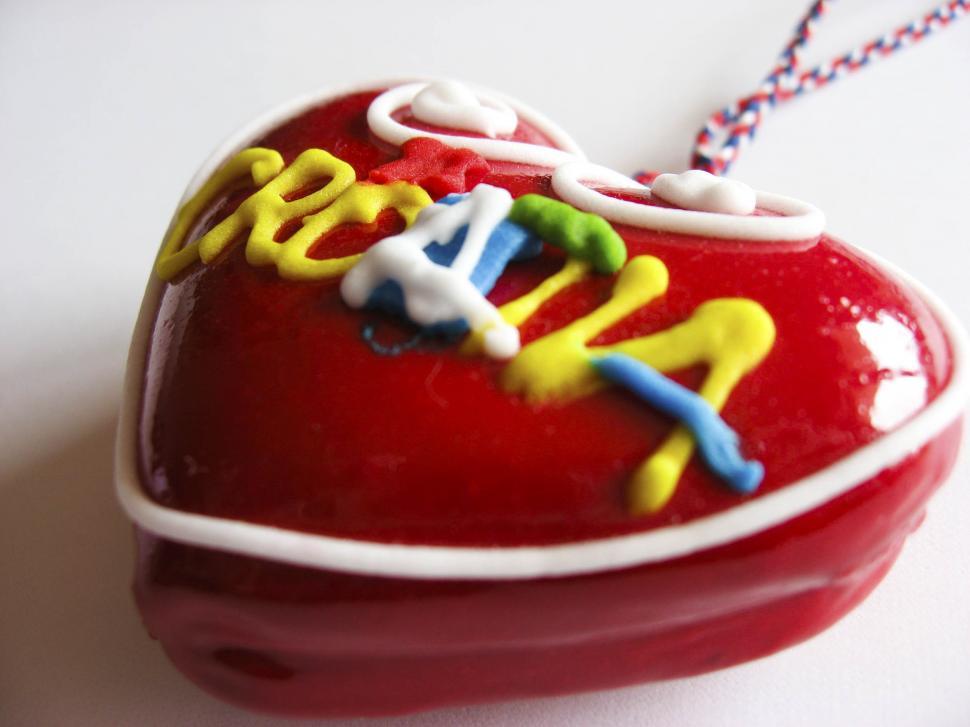 Free Image of souvenir heart 