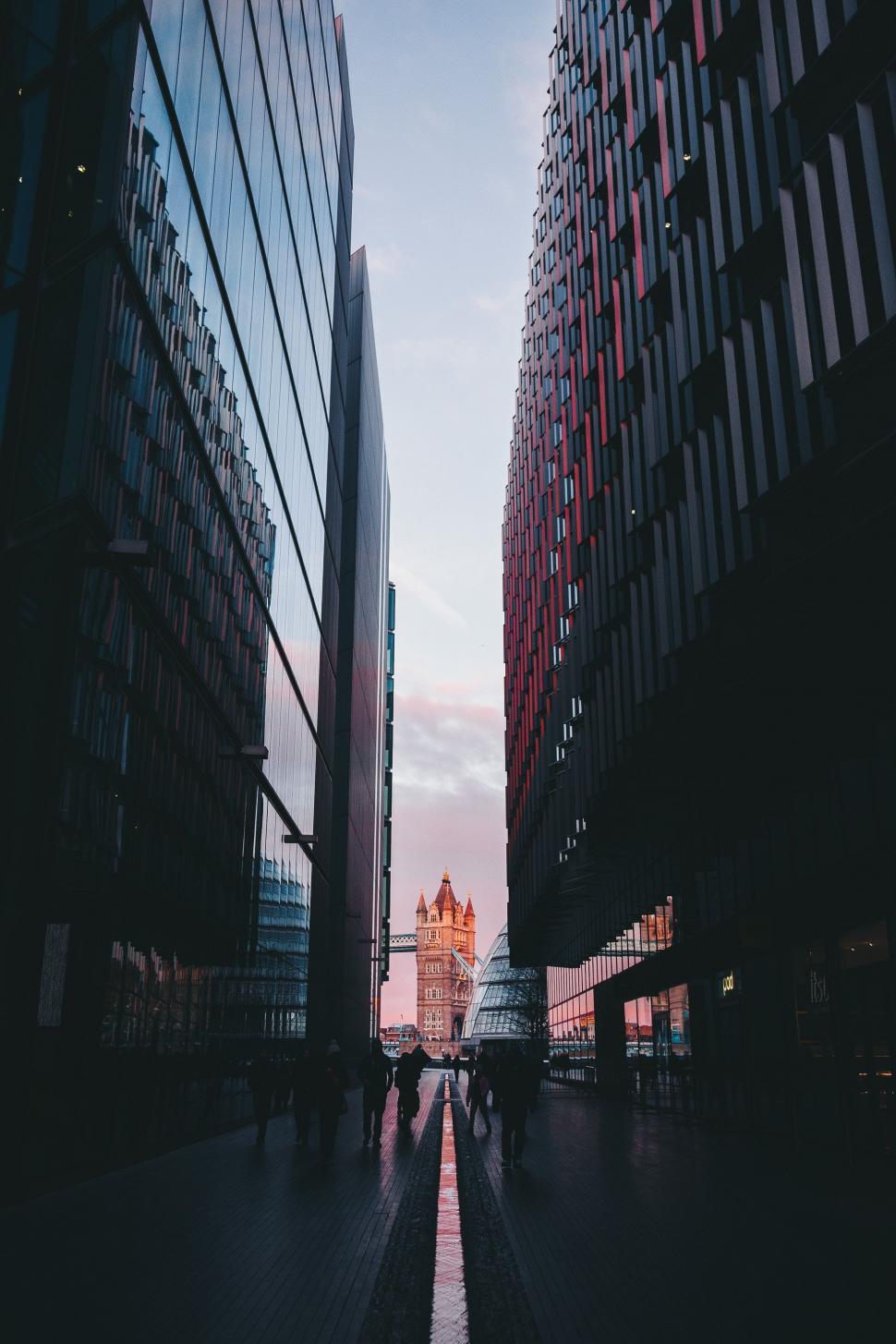 Free Image of Tall Buildings Standing Together 