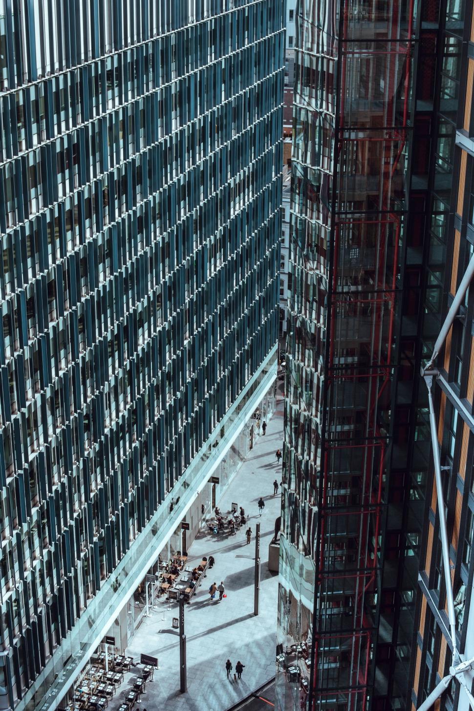 Free Image of Tall Buildings Side by Side 