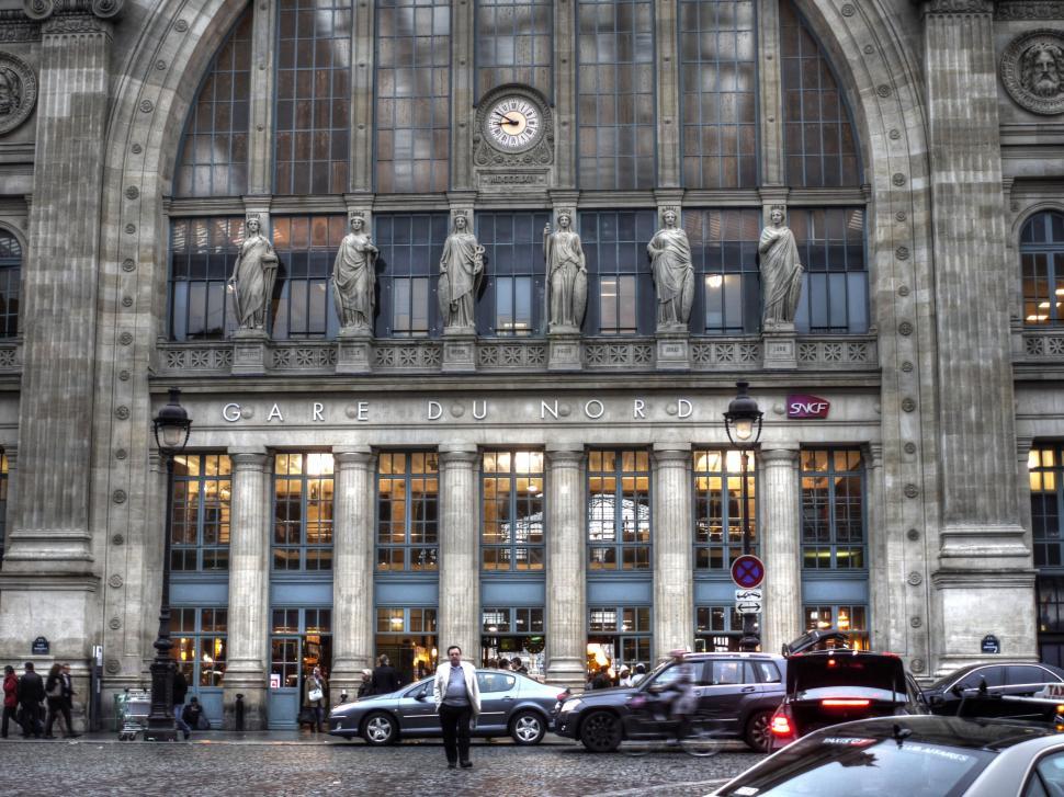 Free Image of Grand Building With Front Clock 