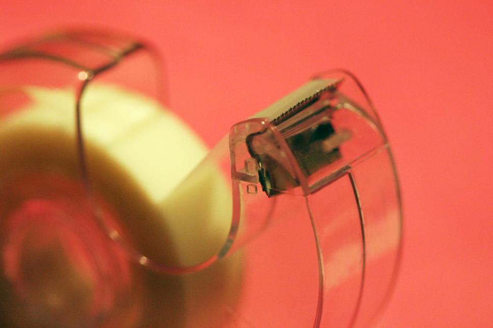 Free Image of Close Up of Object on Red Background 